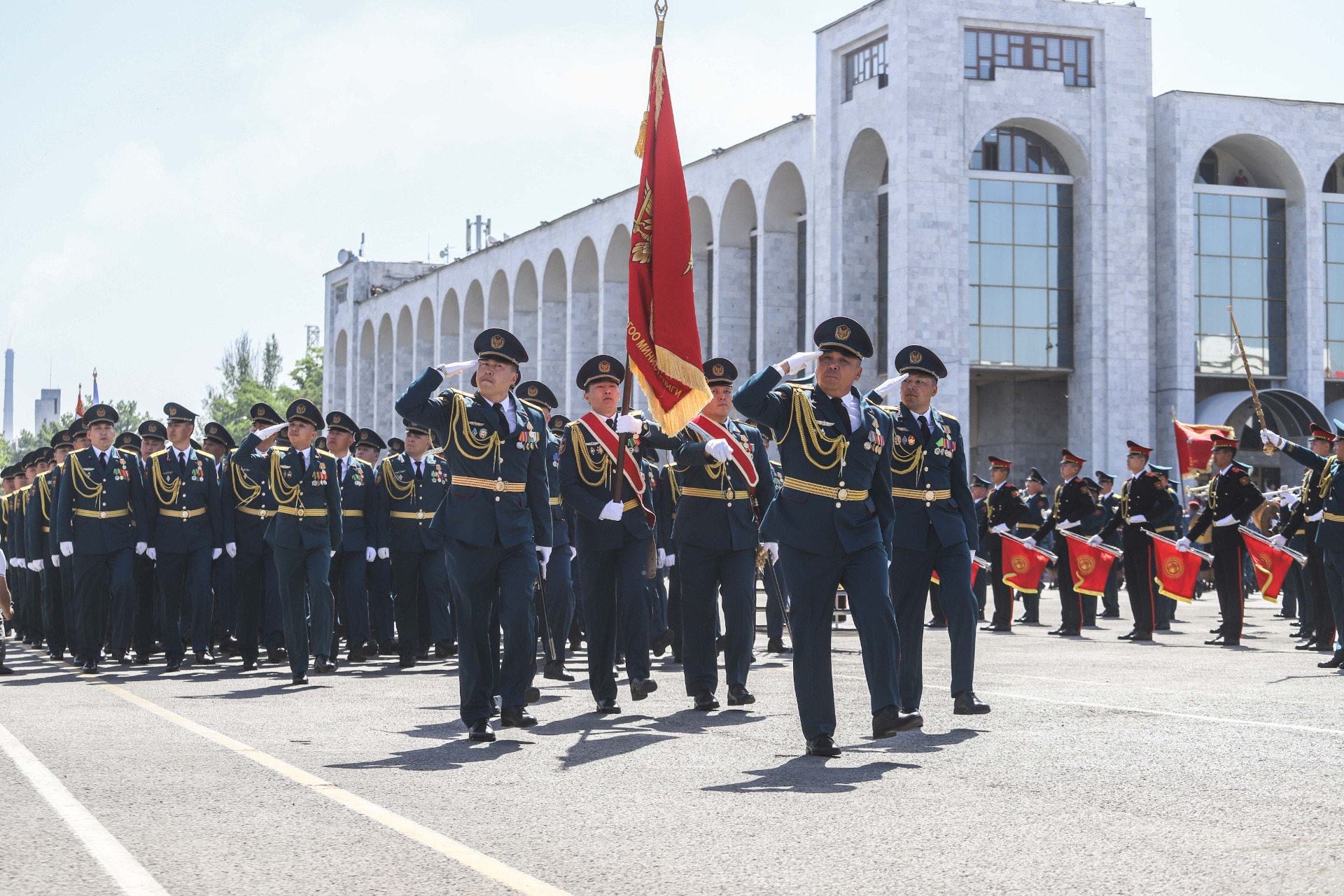 Генеральная репетиция военного парада
