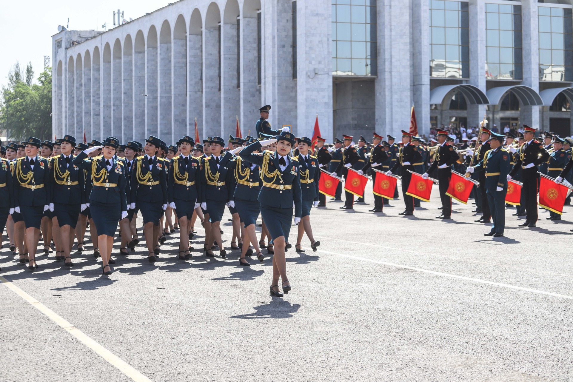 Генеральная репетиция военного парада