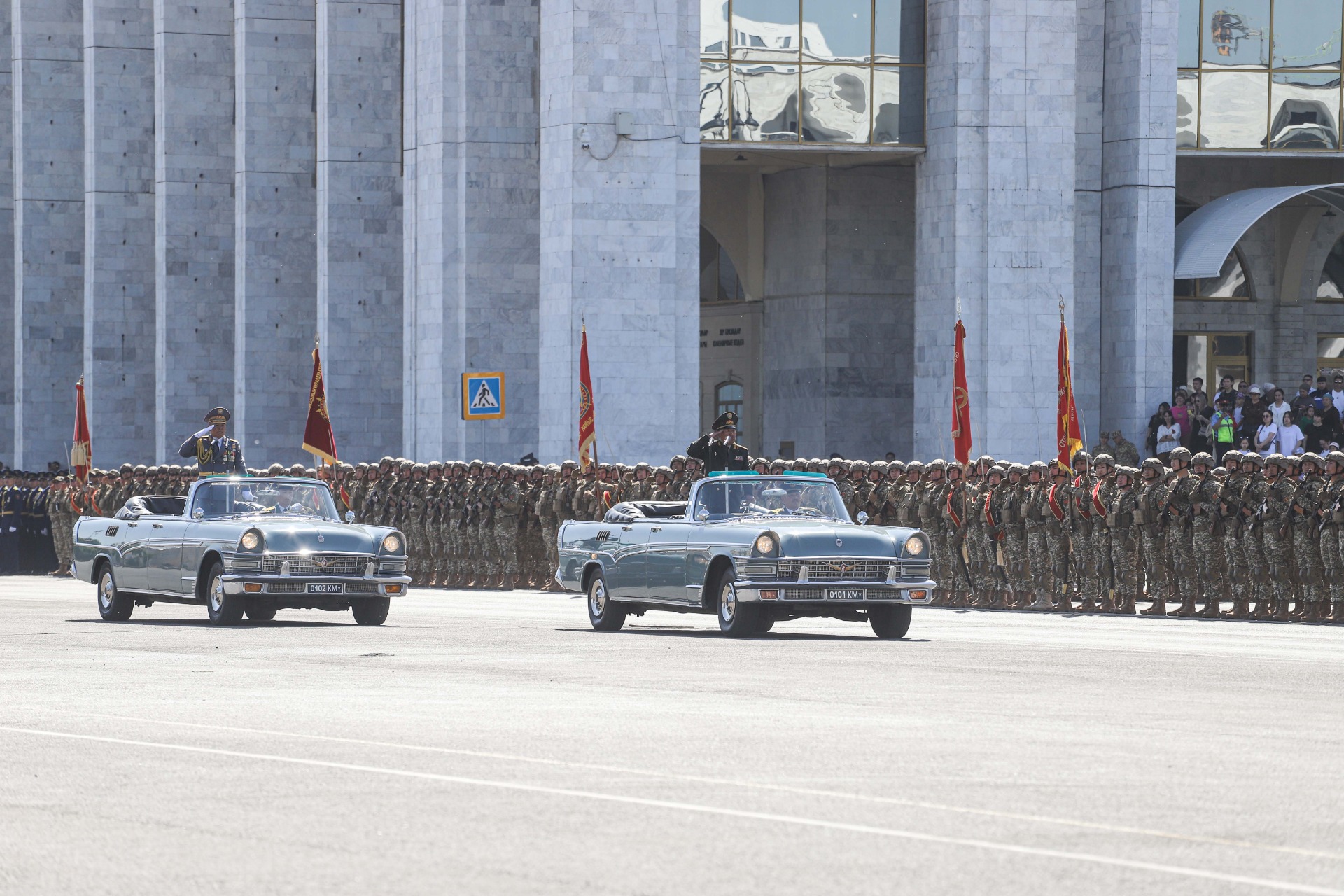 Генеральная репетиция военного парада