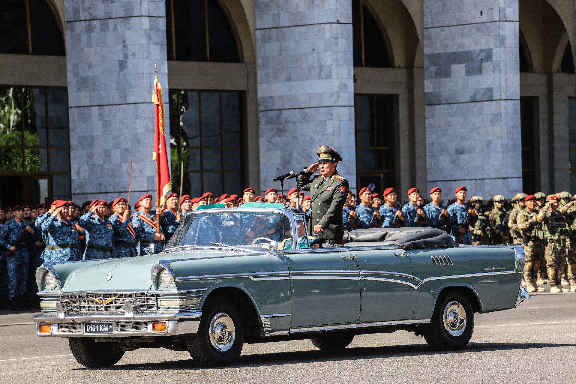 Генеральная репетиция военного парада