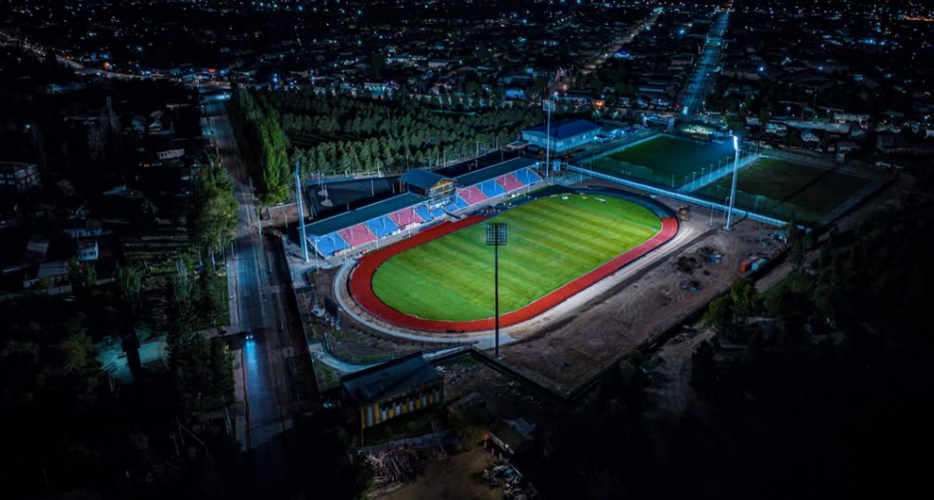 Каракол шаарында жаңы стадиондун курулушу аяктады