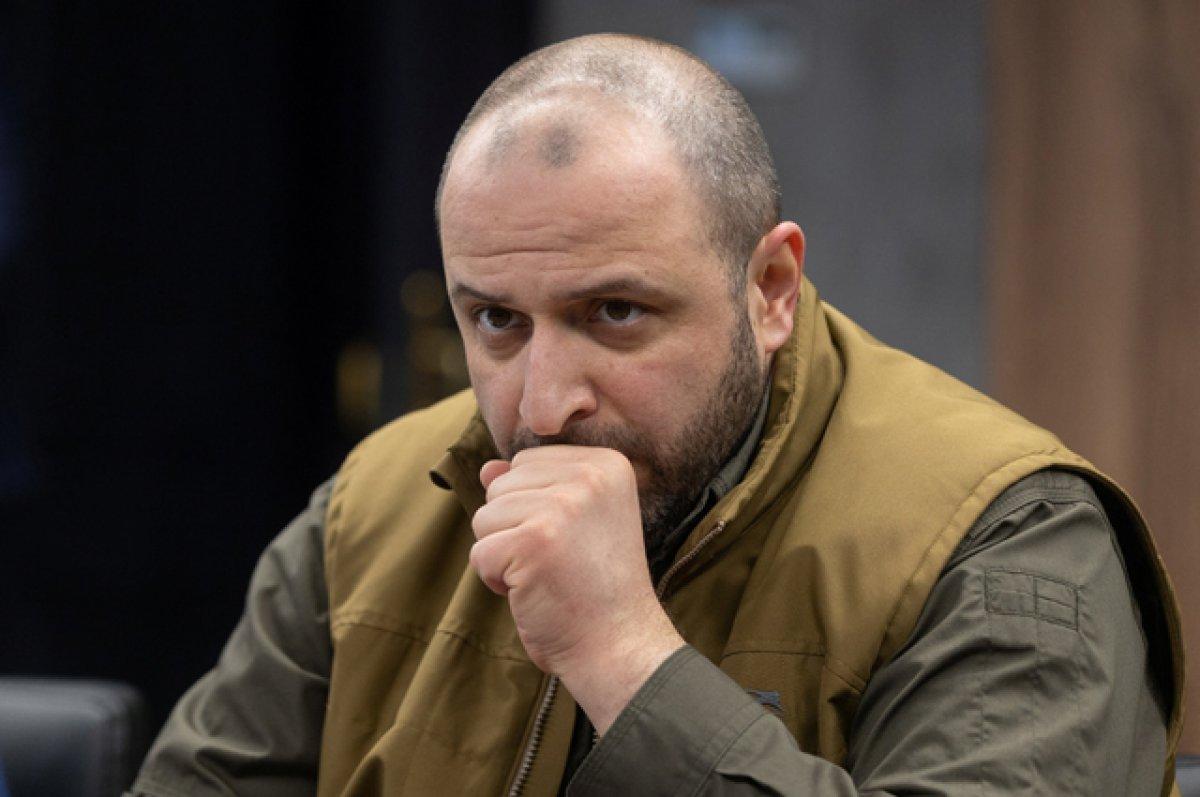 Глава делегации Украины министр обороны Рустем Умеров
