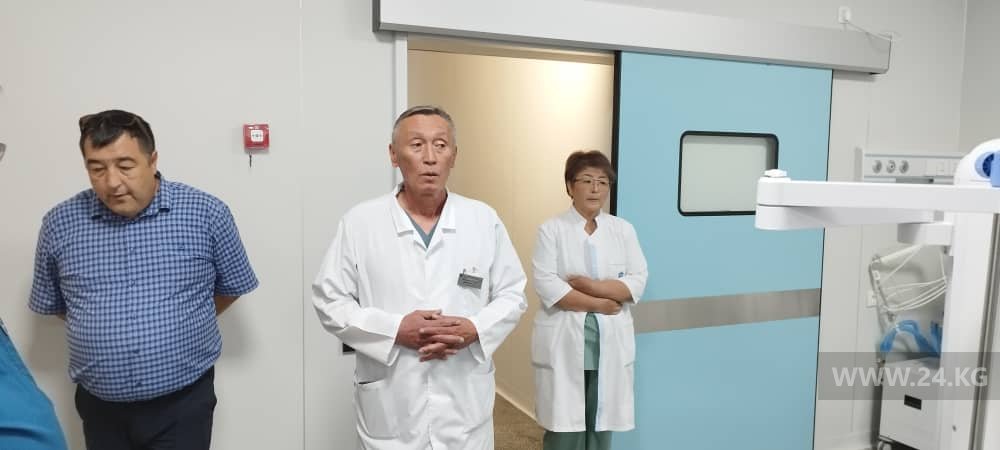 Главный врач НХЦ Таалайбек Акматов