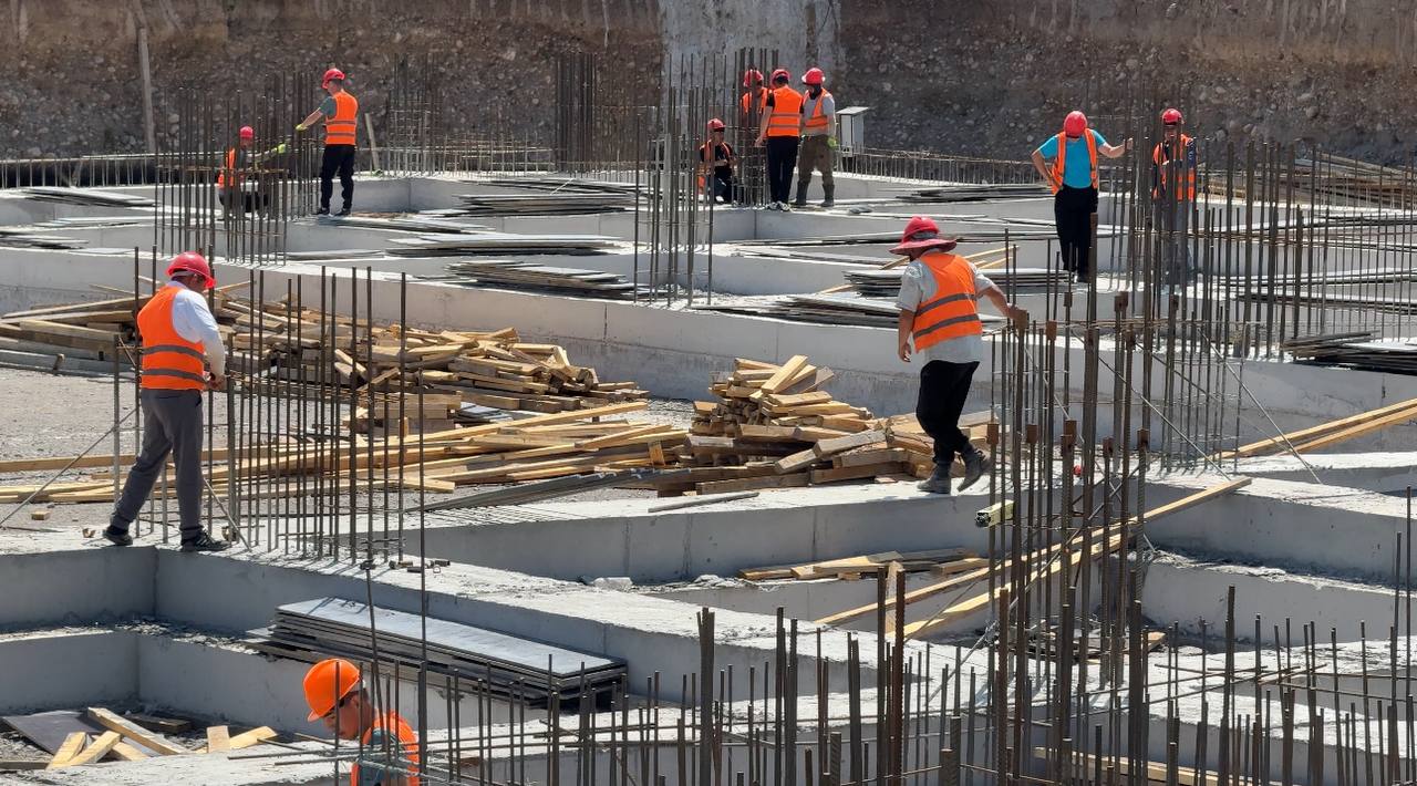 Строительство Национального центра травматологии и ортопедии