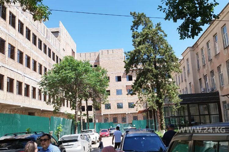 Новый корпус Городской детской больницы в Бишкеке