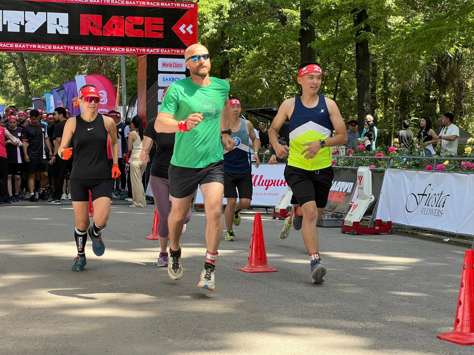 Экстремальный забег Baatyr Race впервые прошел в Бишкеке