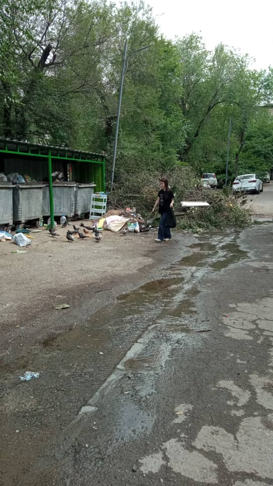 Разлив воды