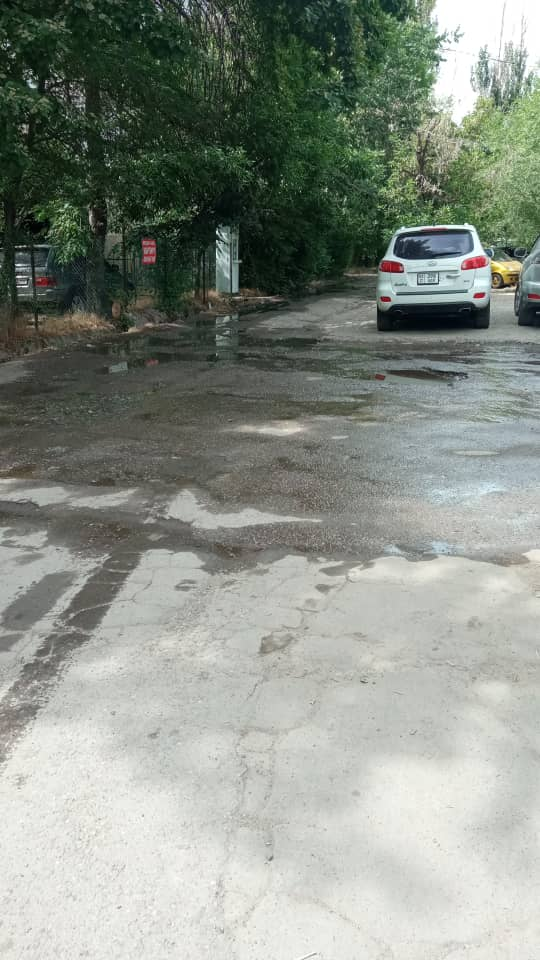Разлив воды