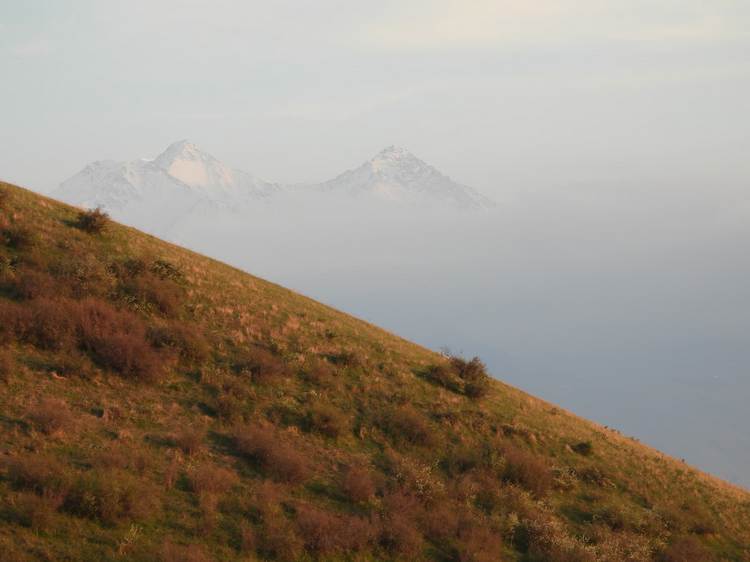 В горах Кыргызстана