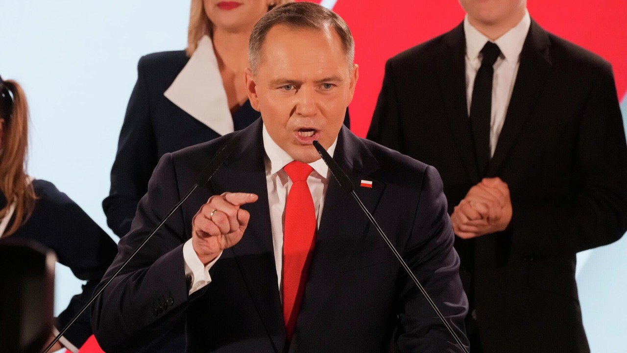 Вновь избранный президент Польши Кароль Навроцкий