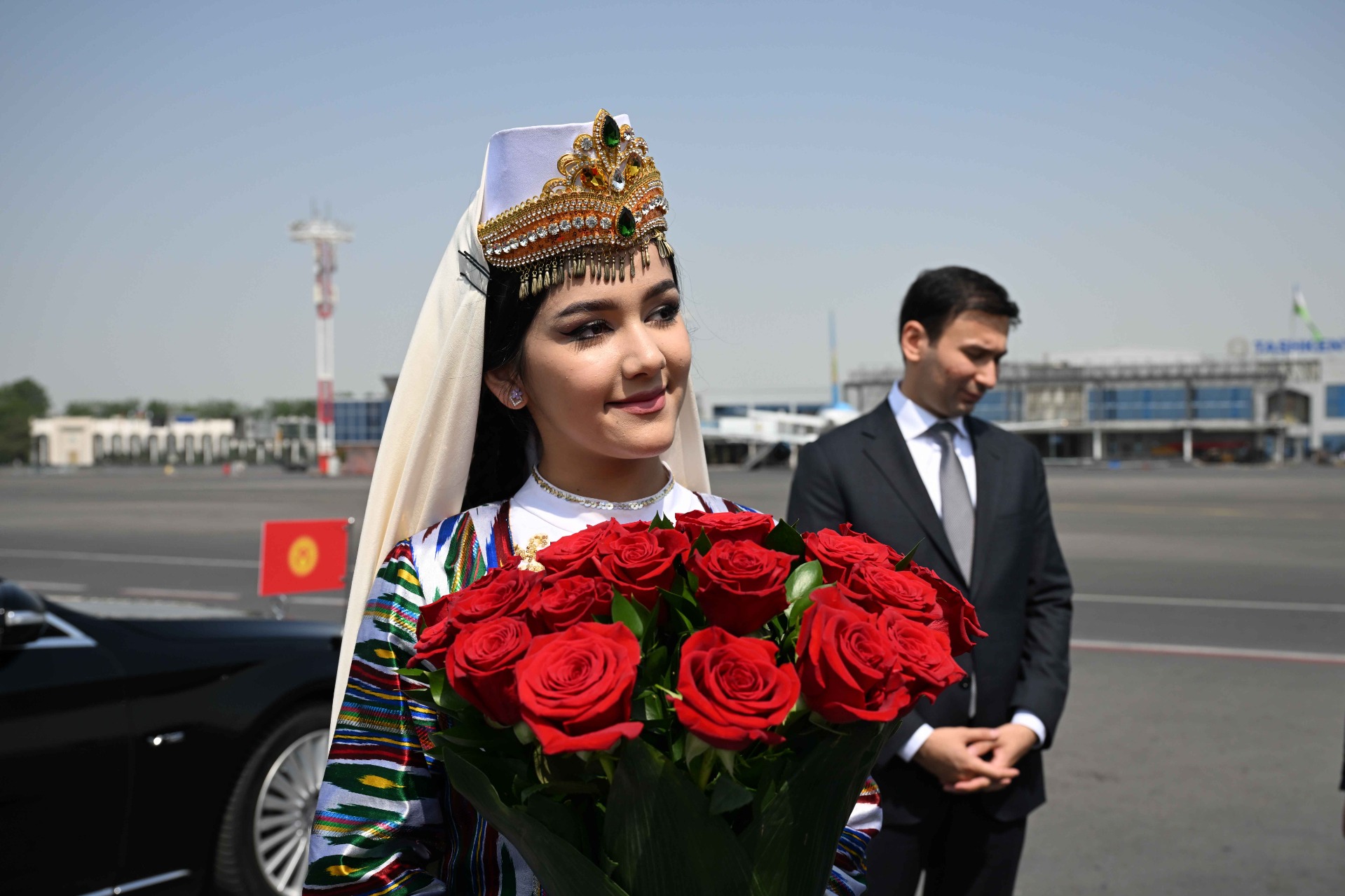 Адылбек Касымалиев в Узбекистане