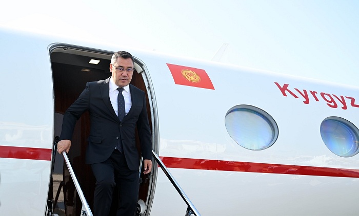 Садыр Жапаров иш сапары менен Астанага келди