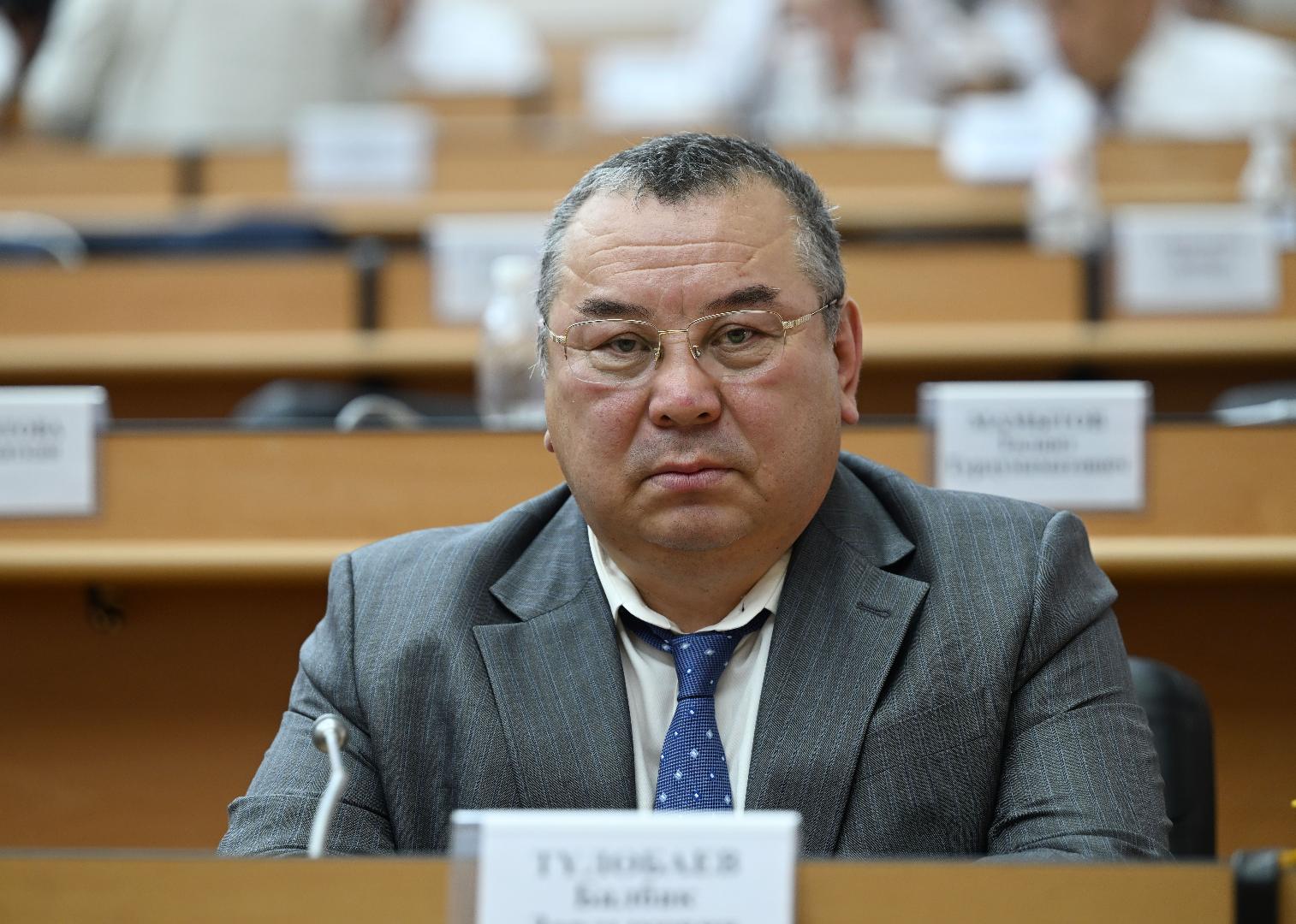 Балбак Тулобаев избран членом Совета по делам правосудия