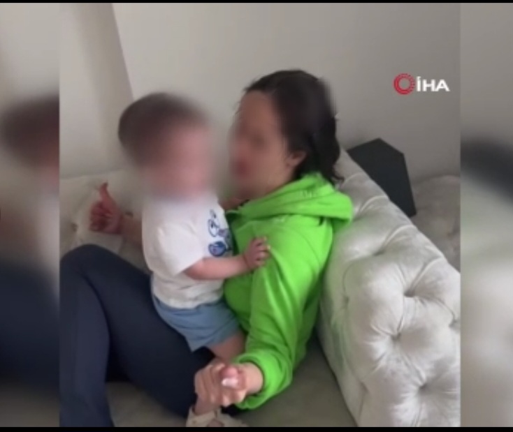 Скриншот из запечатленного видео