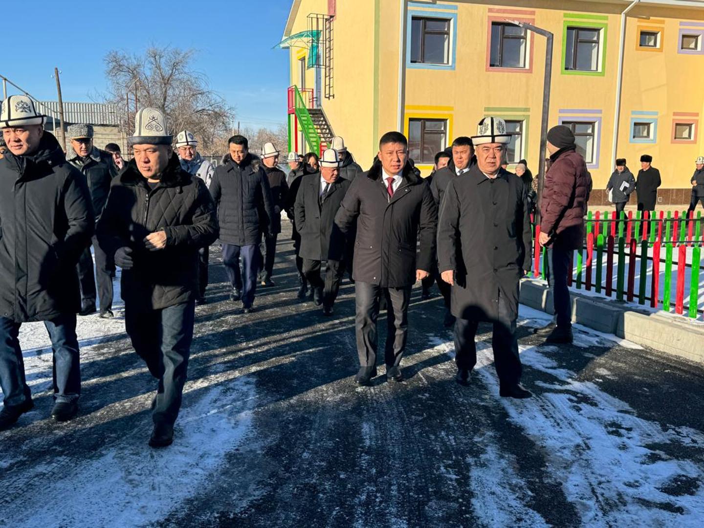 Чиновники в детском садике села Александровка, декабрь 2024 года