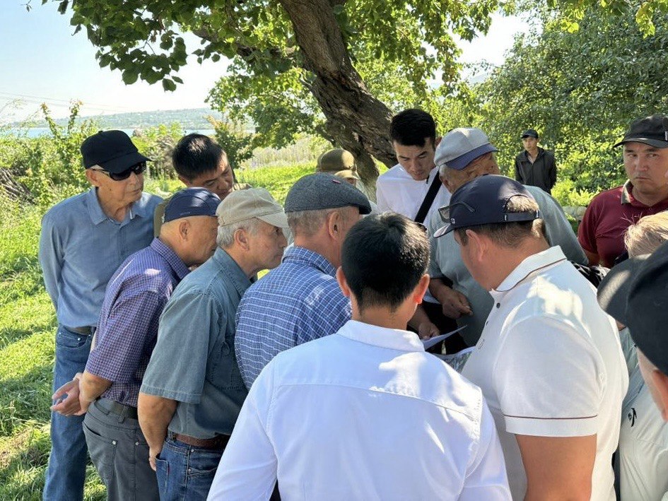 Выездная встреча межведомственной комиссии в селе Кичи-Жаргылчак