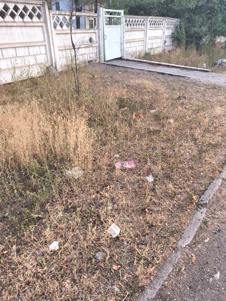 Жители села Таш-Добо жалуются на мусор, пыль и воду