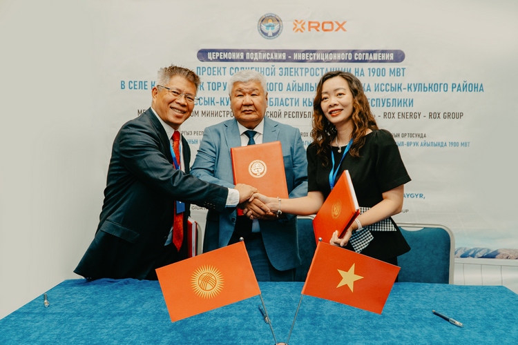 Кабинет министров Кыргызской Республики и компания RECA LLC — ROX Energy Global подписали соглашение о строительстве солнечной электростанции