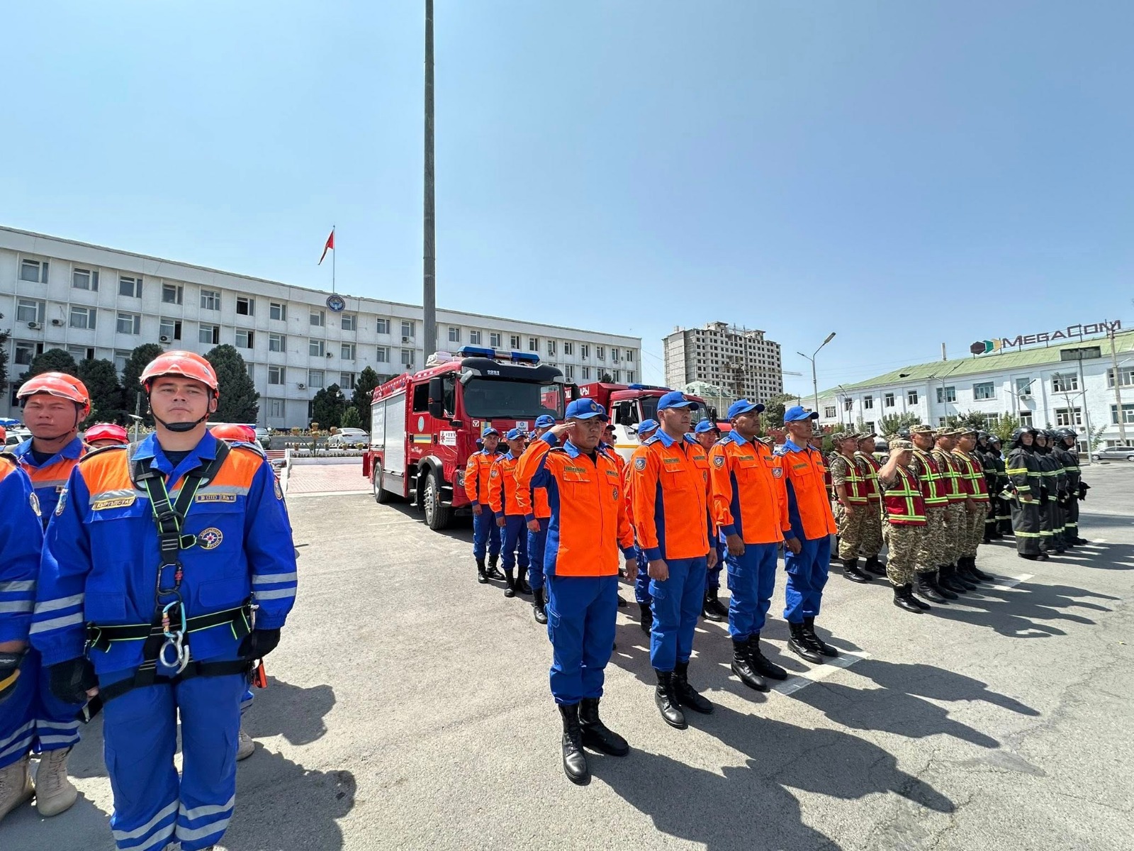 В Ошской городской службе МЧС появились новые спасательные средства