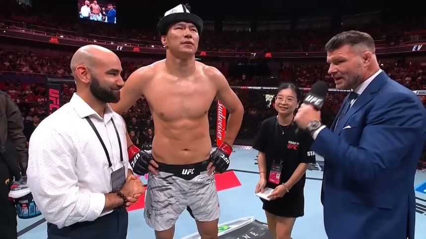 Уран Сатыбалдиев благодаря своему приему вошел в историю UFC, став четвертым бойцом лиги, оформившим победу «удушением Эзекиела»