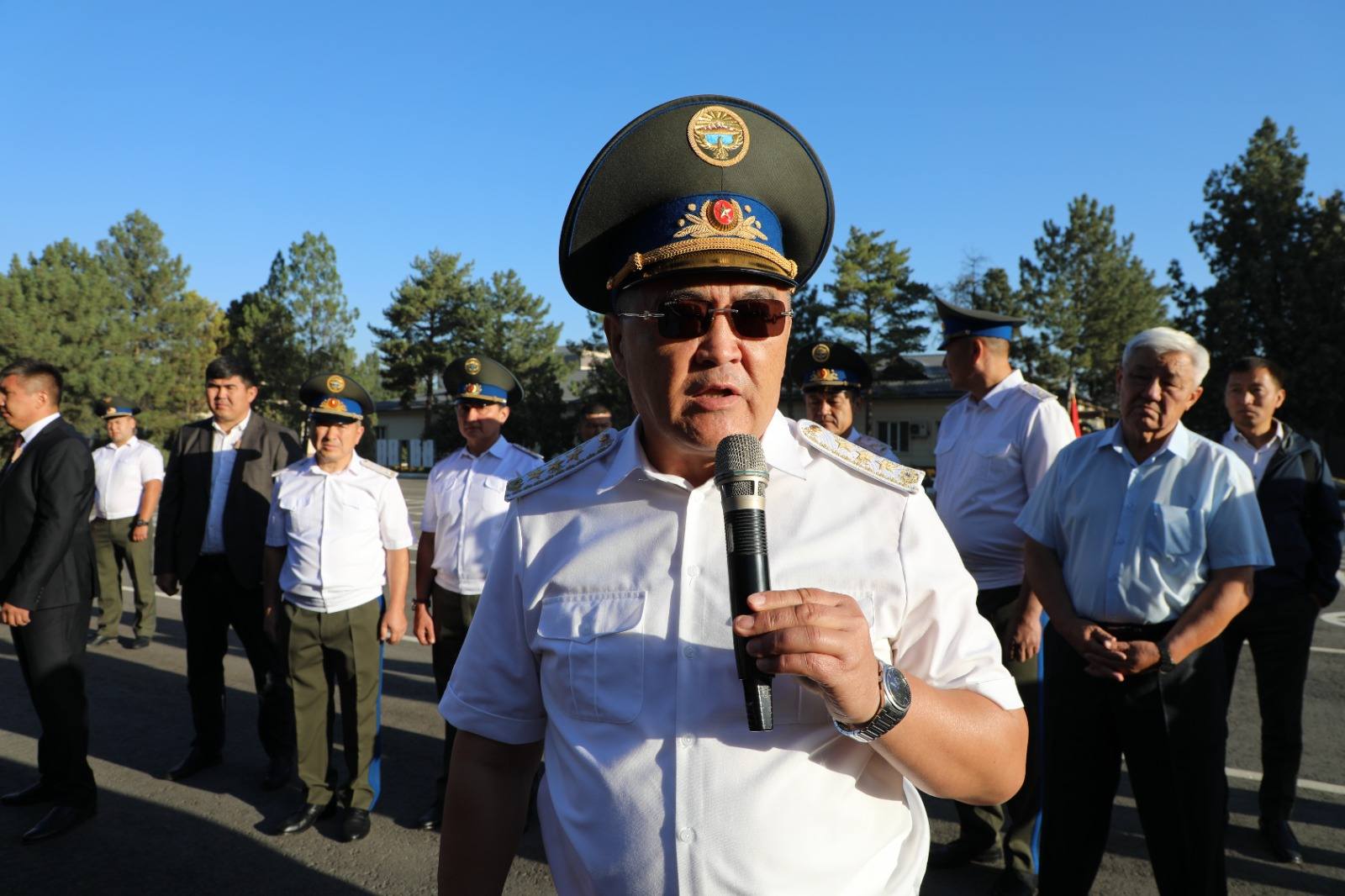 Впервые в истории: курсанты Академии ГКНБ КР приняли воинскую присягу