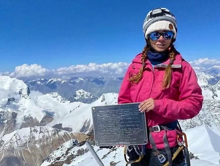 Альпинистка Наталья Наговицина