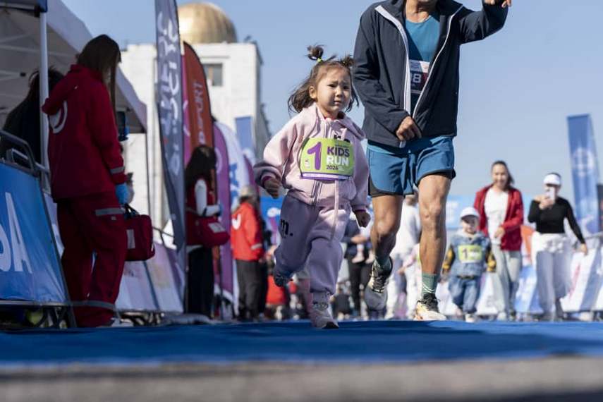 Марафон Bishkek Snow Leopard Run. Архивное фото