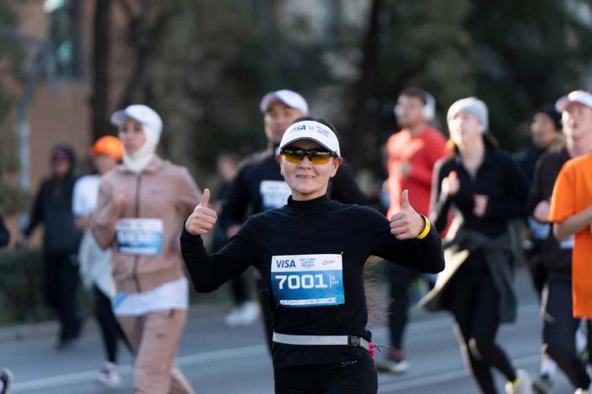 Марафон Bishkek Snow Leopard Run. Архивное фото
