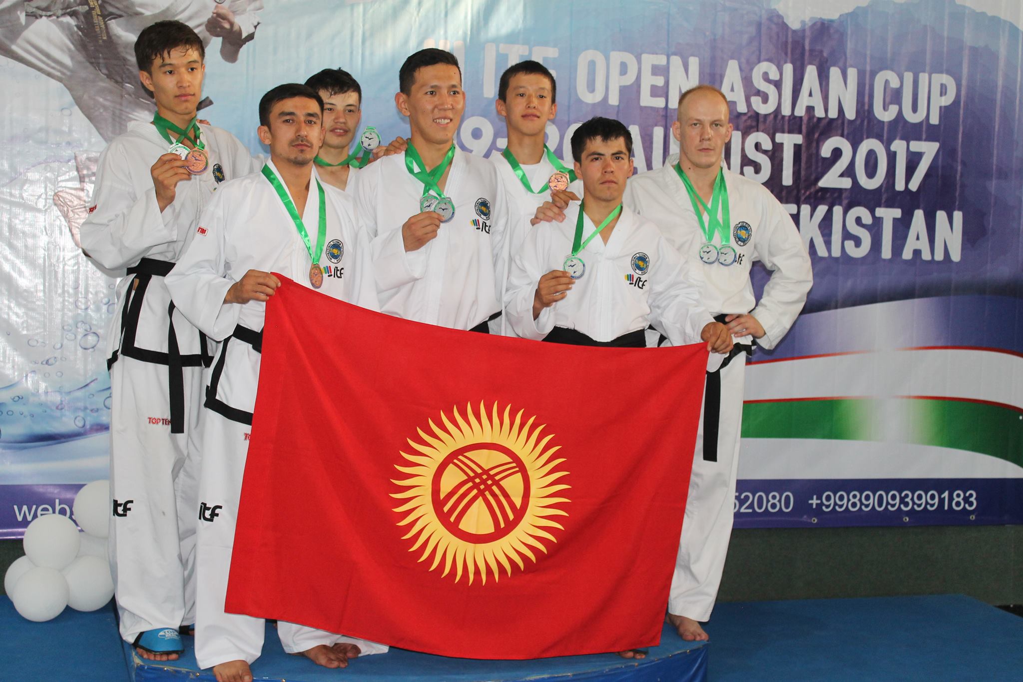 Кыргызстанцы на Кубке Азии по таэквондо ITF