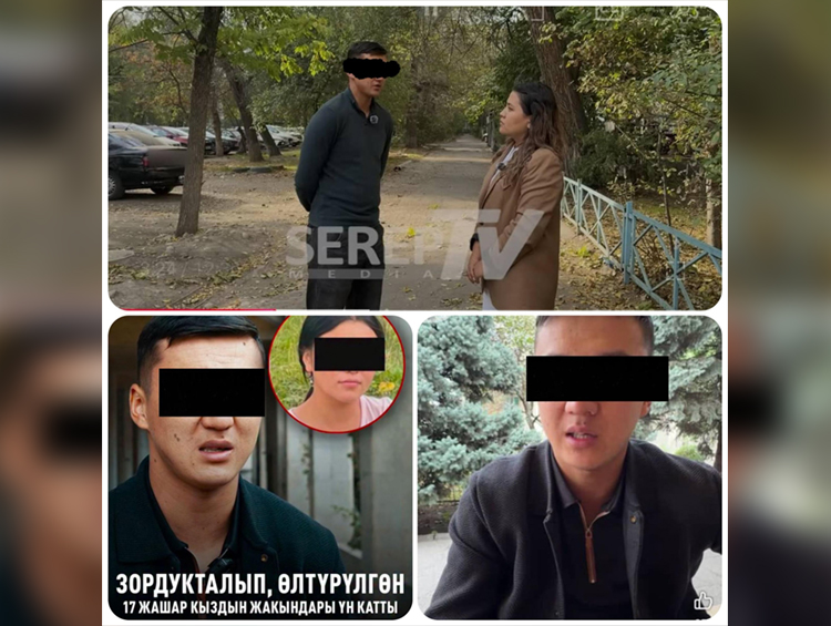 Скрины видеоматериалов с участием подозреваемого (коллаж)