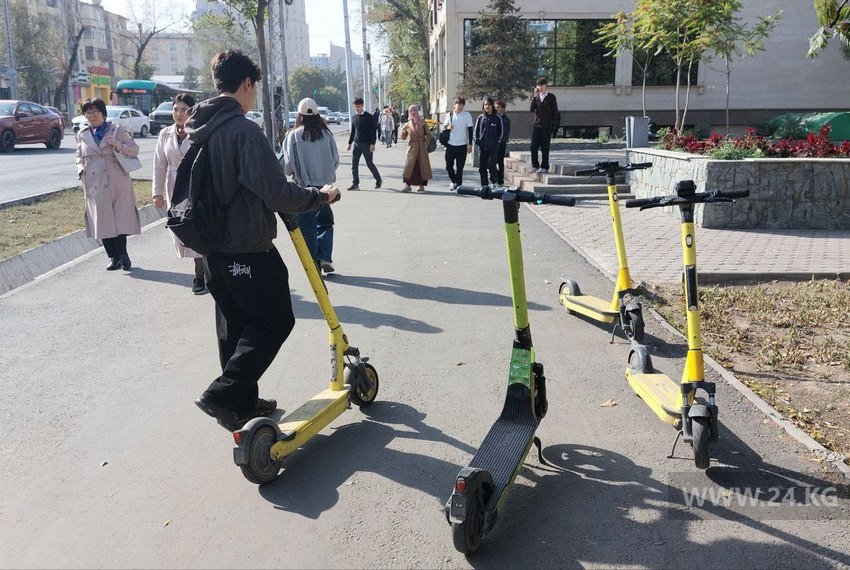 Под стоянки электросамокатов хотят отвести особые зоны, но непонятно, когда это произойдет