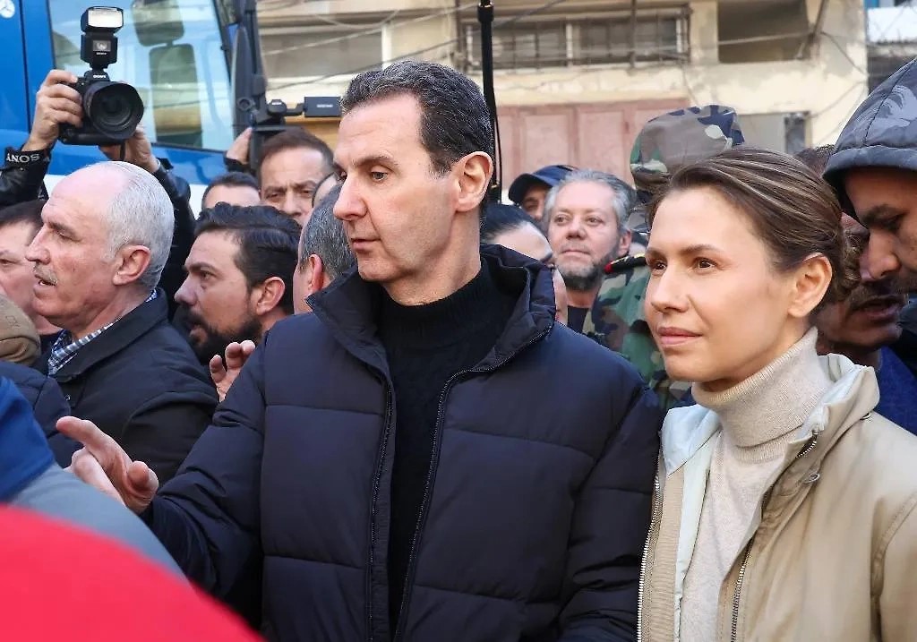 Башар Асад с супругой в Москве