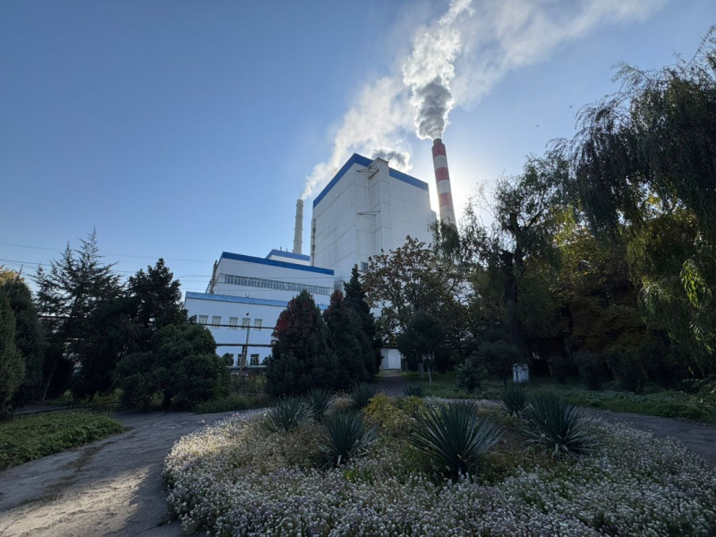 На ТЭЦ Бишкека вновь запущена система очистки дымовых газов