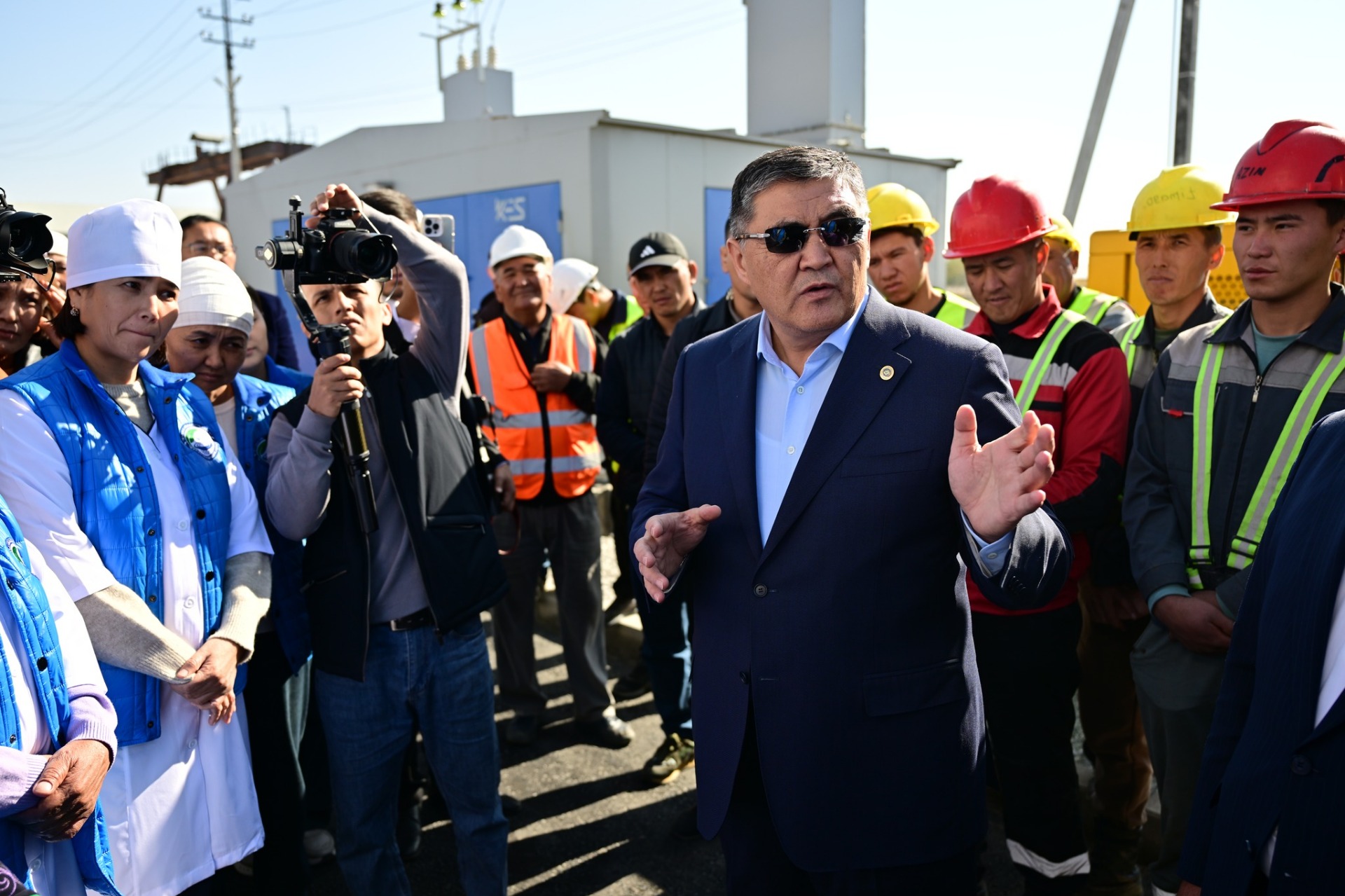 В Манасе запущен новый комплекс по очистке сточных вод