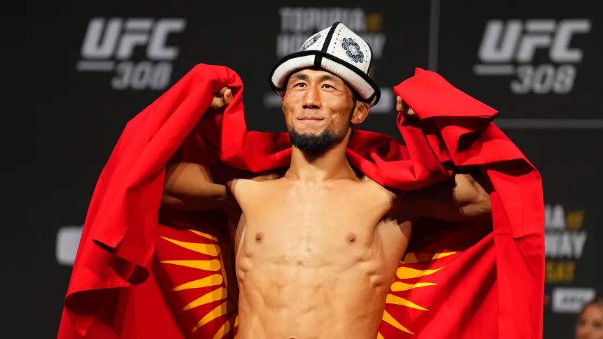 Представитель Кыргызстана Мыктыбек Оролбай победил нокаутом в UFC
