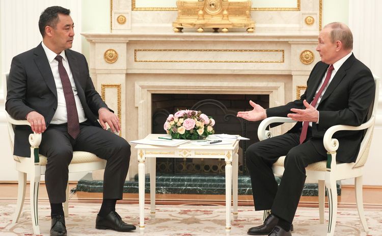 Вторая встреча состоялась 9 декабря 2022 года в Бишкеке, куда Владимир Путин прибыл с рабочим визитом для участия в заседании ЕАЭС