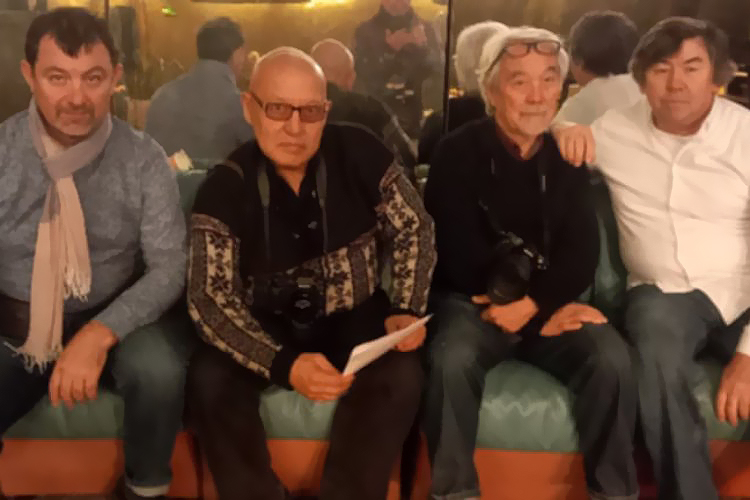 Слева направо: Эрнест Куртвелиев, Алимжан Жоробаев, Шайлоо Джекшенбаев, Асхат Ахмедьяров