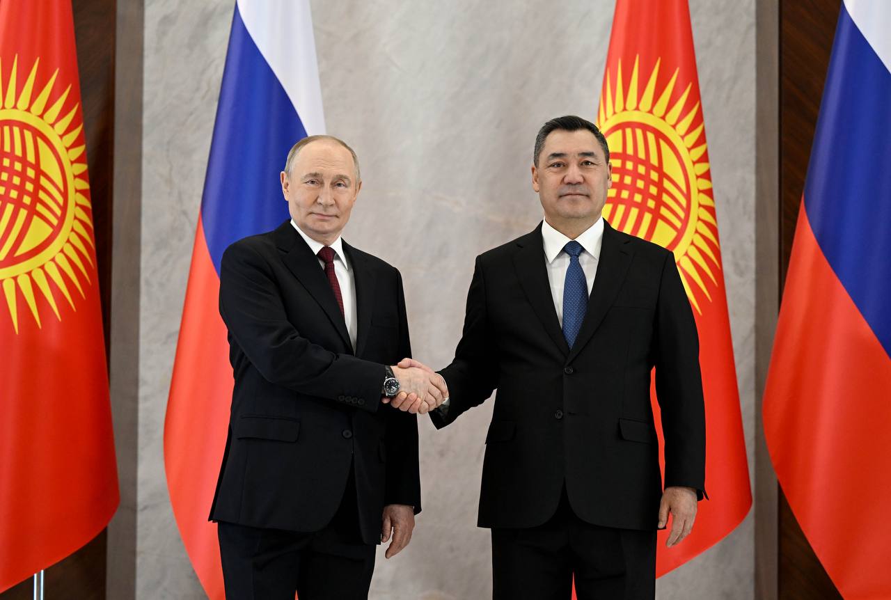 Жапаров Путину: Россия остается нашим союзником и стратегическим партнером