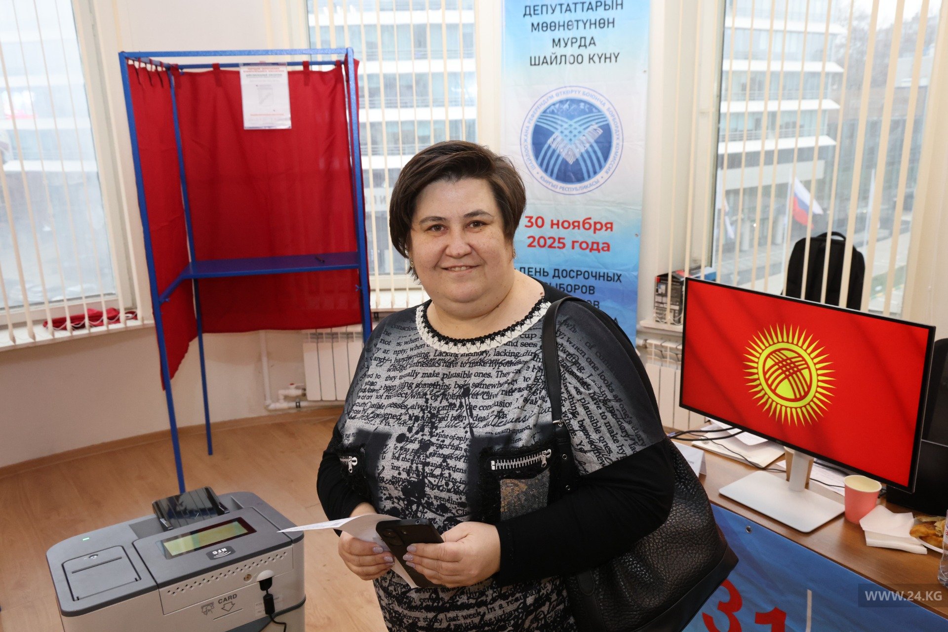На избирательном участке в Нижнем Новгороде