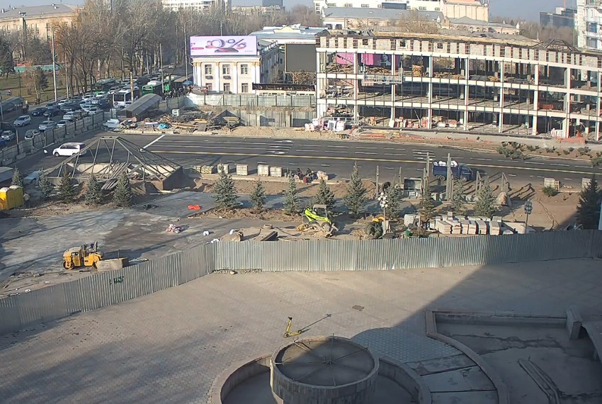 Строительство Old Bishkek