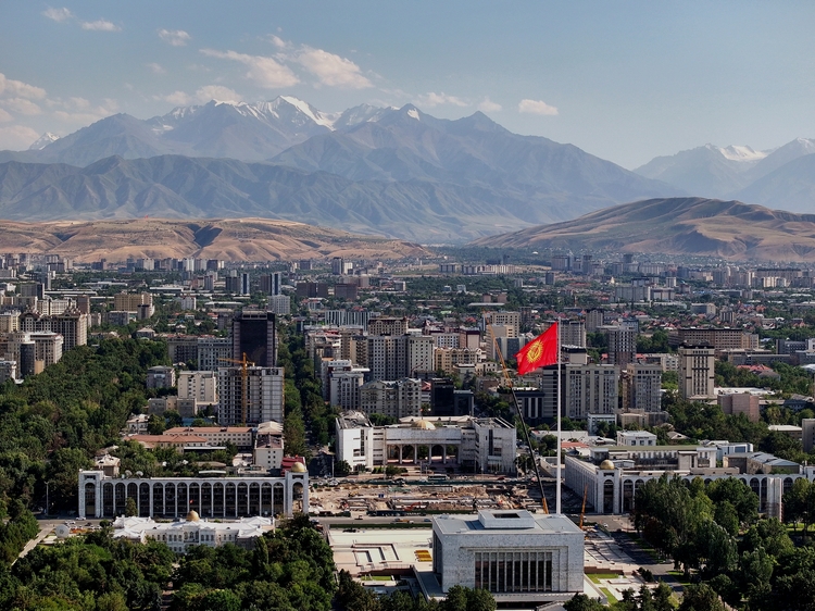 Панорама Бишкека