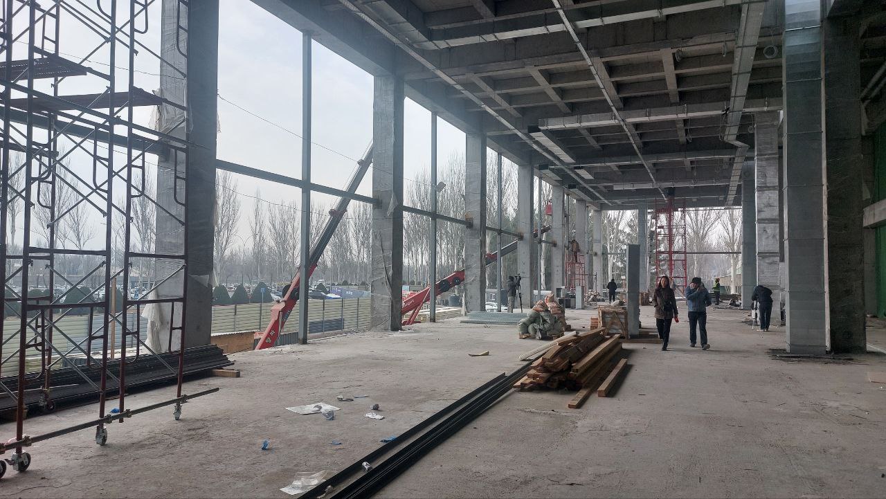 Работа идет круглосуточно