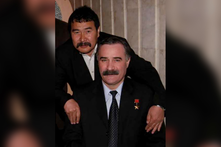 Абдыгул Чотбаев и Руслан Аушев