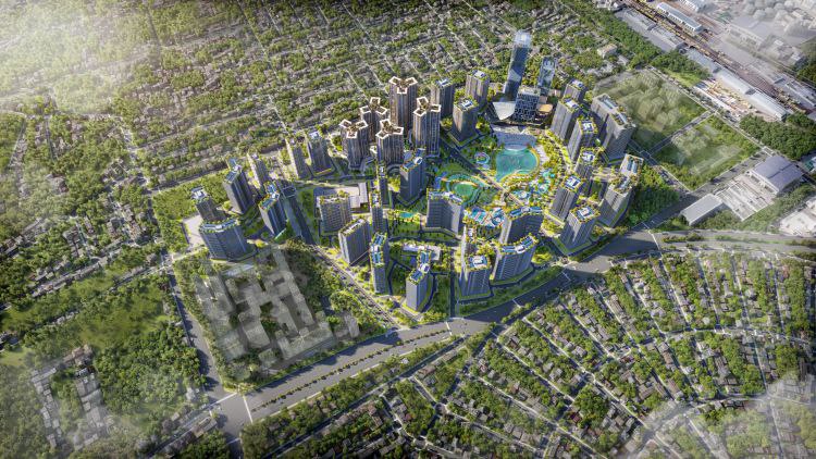 Изображение многофункционального комплекса Royal Central Park в Бишкеке