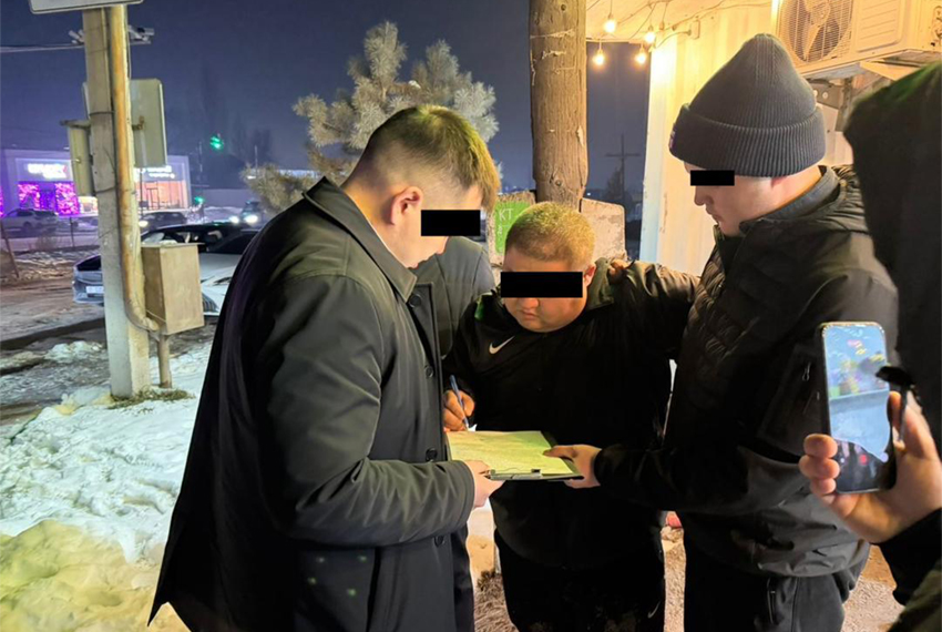 Задержанный подозревается в вымогательстве 1 миллиона сомов