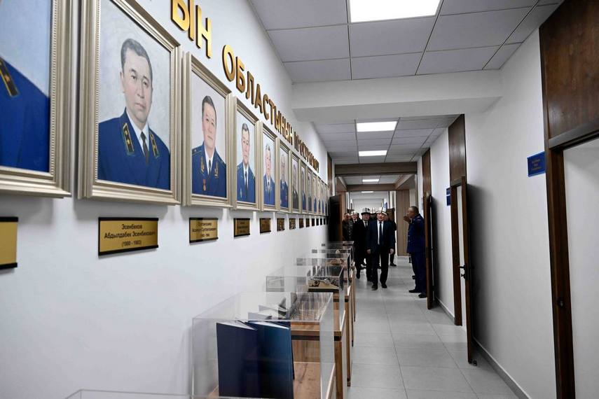 Открытие зданий районной и областной прокуратур в Нарыне