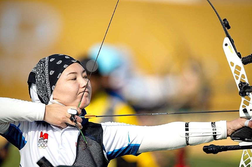 Асель Шарбекова завоевала медали в стрельбе из лука на Open Masters Games 2026