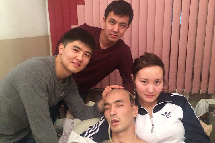 Эрбола всегда поддерживали его близкие