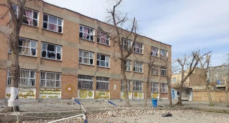 Последствия ракетных ударов по Ирану