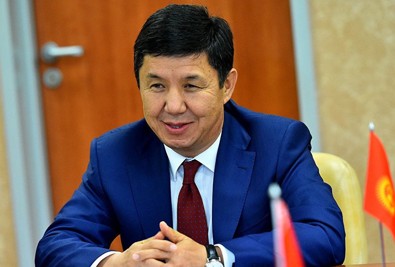 Президент Торгово-промышленной палаты Темир Сариев